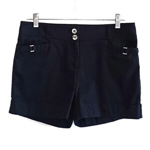 𝅺White House Black Market Black Denim Shorts Indie Sleeze Whimsigoth